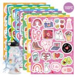 Cross-border Valentine's Day stickers, holographic laser gift decorations, Valentine's Day stickers