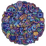 Neon Stickers, Holographic Glitter Stickers for Bicycles, Motorcycles, Helmets, Guitars, DIY Laser Stickers (Wholesale)