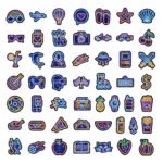 Neon Stickers, Holographic Glitter Stickers for Bicycles, Motorcycles, Helmets, Guitars, DIY Laser Stickers (Wholesale) - Image 5